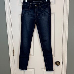 American Eagle Outfitters Women's Navy Skinny Jeans